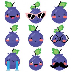 Blueberry Tart - Emojis - CS
