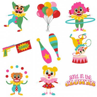 Jolly Circus - Clowns - GS