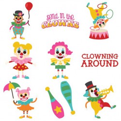 Jolly Circus - Clowns - CS