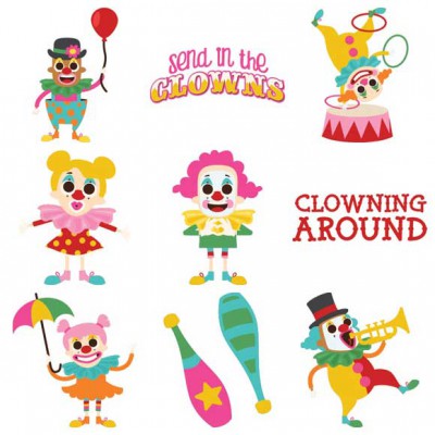 Jolly Circus - Clowns - CS