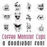 DB Coffee Monsters - Cups - DB -  - Sample 1