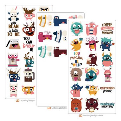 Coffee Monsters - Cut Bundle