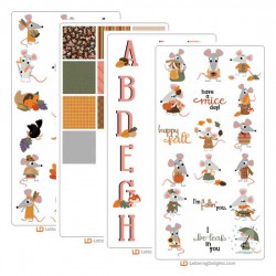 Autumn Mice - Graphic Bundle