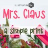 PN Mrs. Claus Bold - FN -  - Sample 2