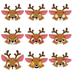 Deer-ly - Emoticons - CS