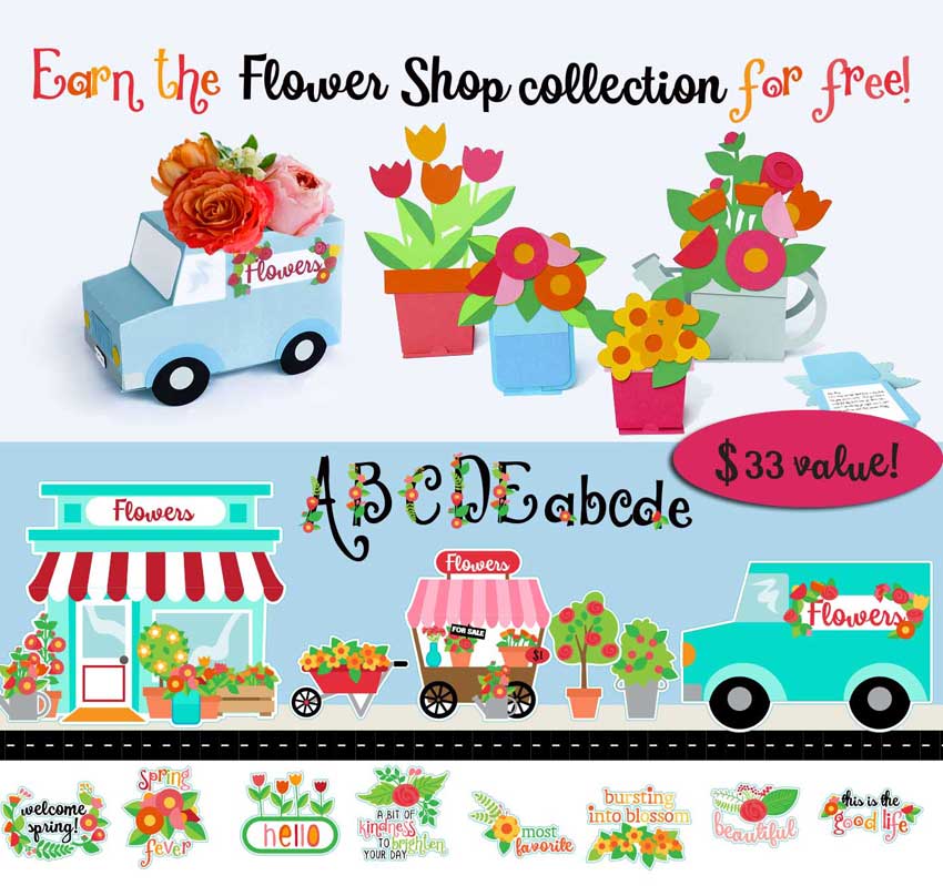 Earn the Floral Shop Bundle - Free