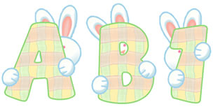 Peek a Bunny Alphabet