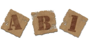 Sack Cloth Alphabet