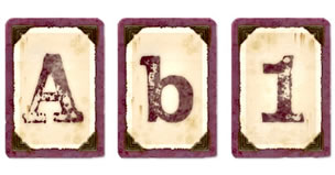 Vintage Alphabet