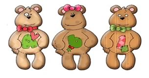 Christmas Bears Alphabet