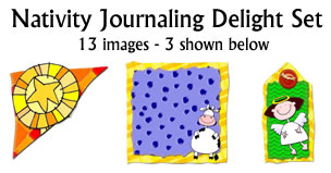 JJD Nativity Jounaling Delight Set