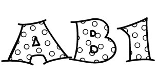 LD Polka Dots Font
