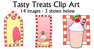 Tasty Treats Clip Art