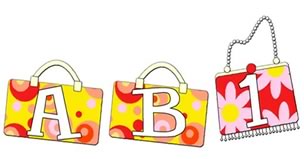 JDA Retro Purses