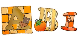 Thanksgiving Quilt Alphabet