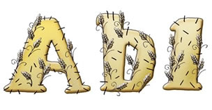 Wheat Field Alphabet