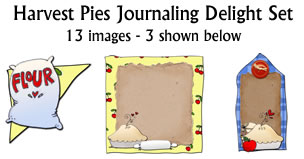 JJD Harvest Pies Jounaling Delight Set