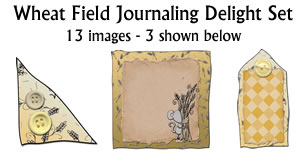 JJD Wheat Field Journaling Delight  Set