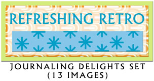 Refreshing Retro Journaling Delight Set