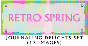 Retro Spring Journaling Delight Set