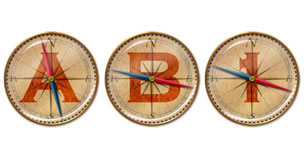 Compass Alphabet