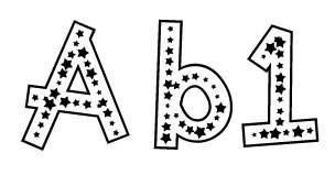 LD Seeing Stars Font
