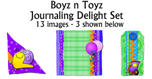 JJD Boyz n Toyz Jounaling Delight Set