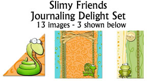 JJD Slimy Friends Journaling Delight  Set