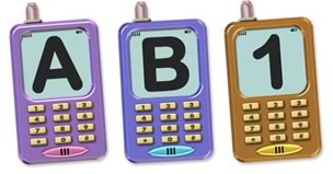 Cell Phones Alphabet