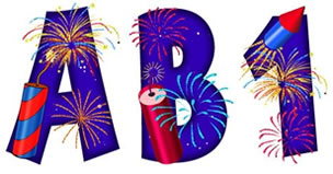 Fireworks Alphabet