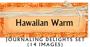 JD Hawaiian Warm Jounaling Delight Set