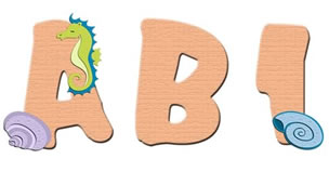 JDA Sea Friends Alphabet