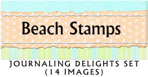 JD Beach Stamps Journaling Delight Set
