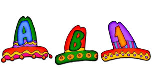 Sombreros Alphabet