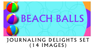 JD Beach Balls Jounaling Delight Set