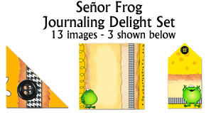 JJD Se&ntilde;or Frog Jounaling Delight Set