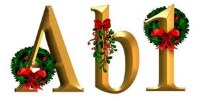 Golden Wreath Alphabet