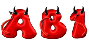 Bedeviled Alphabet