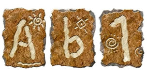 Ancient Art Alphabet