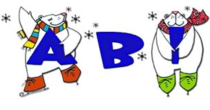 JDA Skating Bears Alphabet