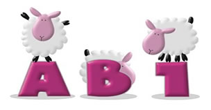 Chunky Sheep Alphabet