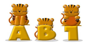 Chunky Tigers Alphabet