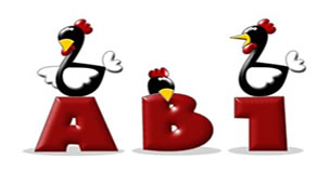 Chunky Roosters Alphabet