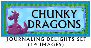 JD Chunky Dragons Jounaling Delight Set