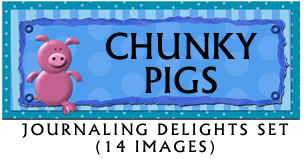 JD Chunky Pigs Journaling Delight  Set