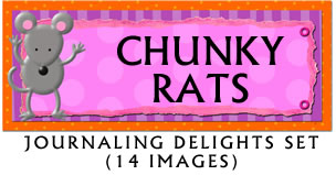 JD Chunky Rats Journaling Delight  Set
