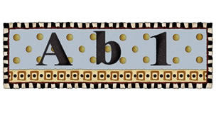 Folksy Alphabet