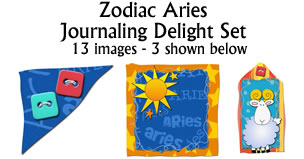 JD Zodiac Aries Jounaling Delight Set