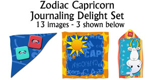 JD Zodiac Capricorn Jounaling Delight Set
