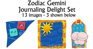 JD Zodiac Gemini Jounaling Delight Set